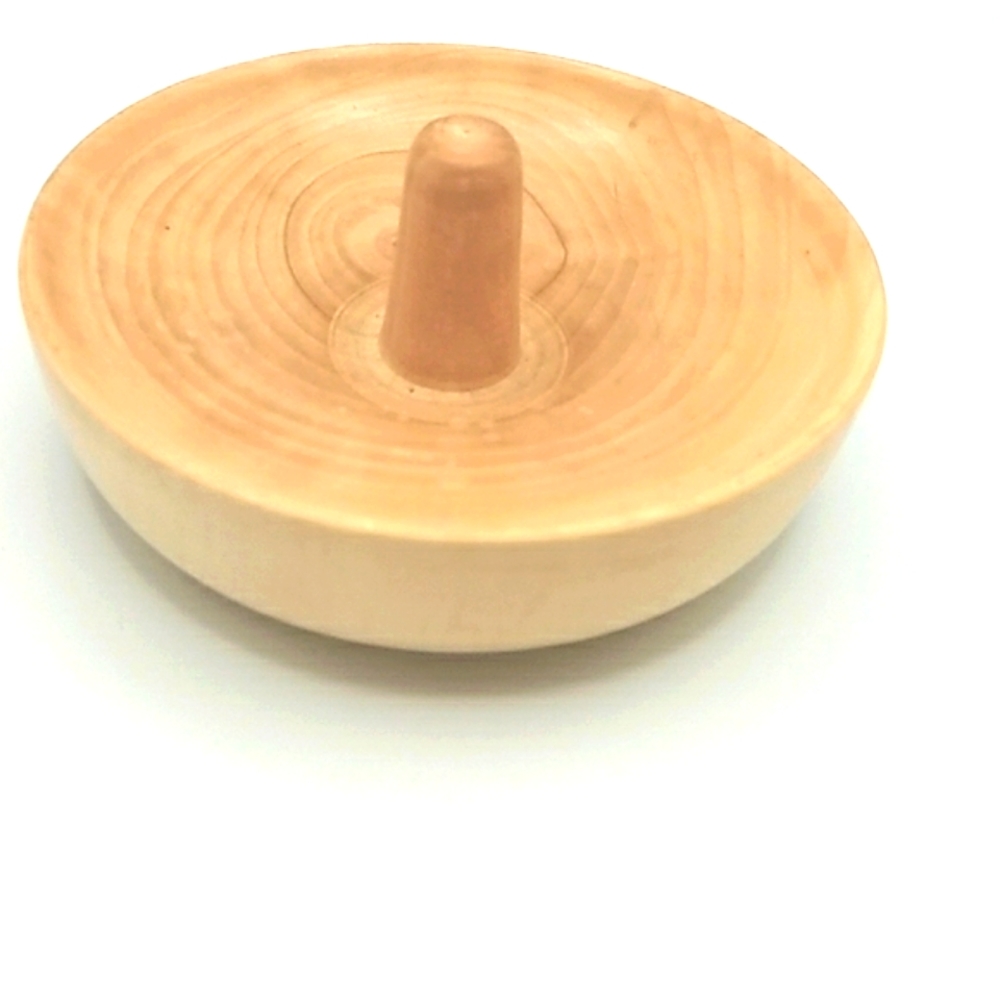 Hand Crafted Wooden Ring Coin Holder Handmade From Locally Grown Wood